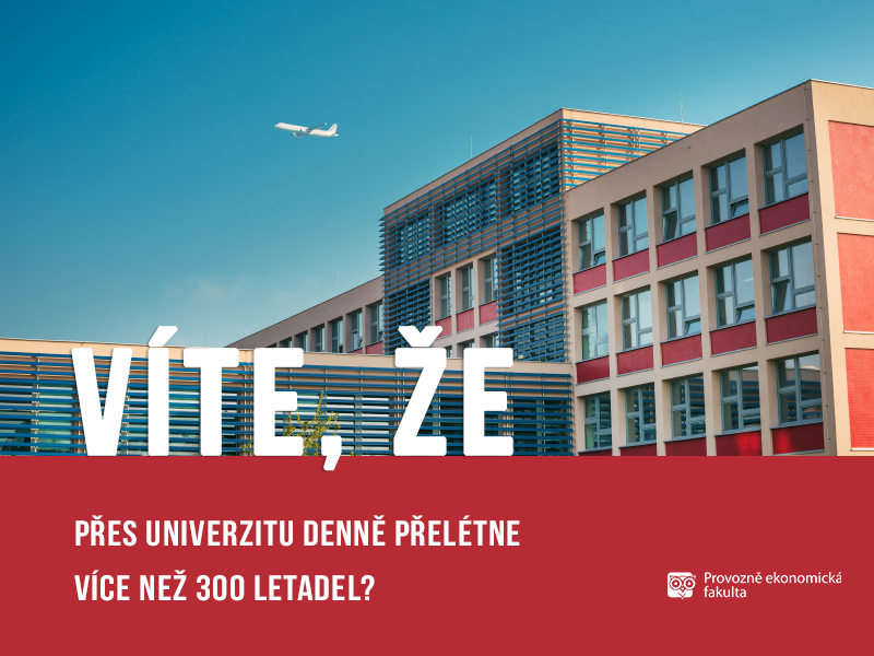 Víte, že - 300 letadel nad ČZU