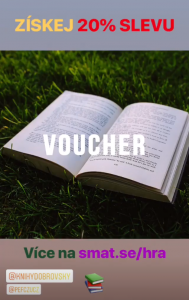 Voucher Knihy Dobrovský / instagram @pefczucz