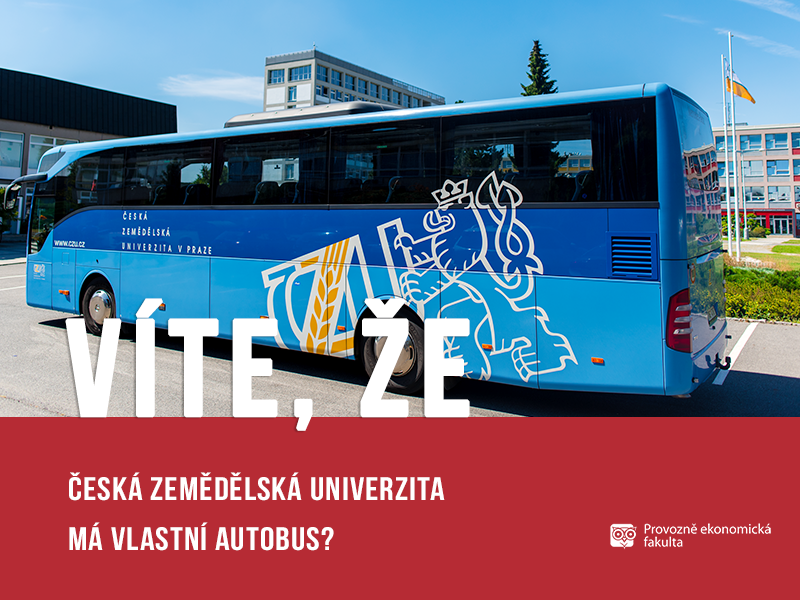 Vlastní autobus ČZU