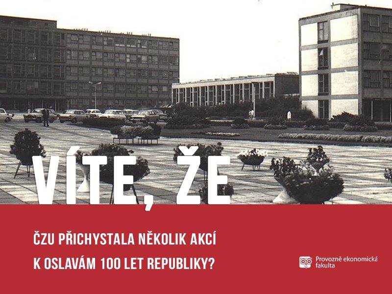 100 let Československa na ČZU