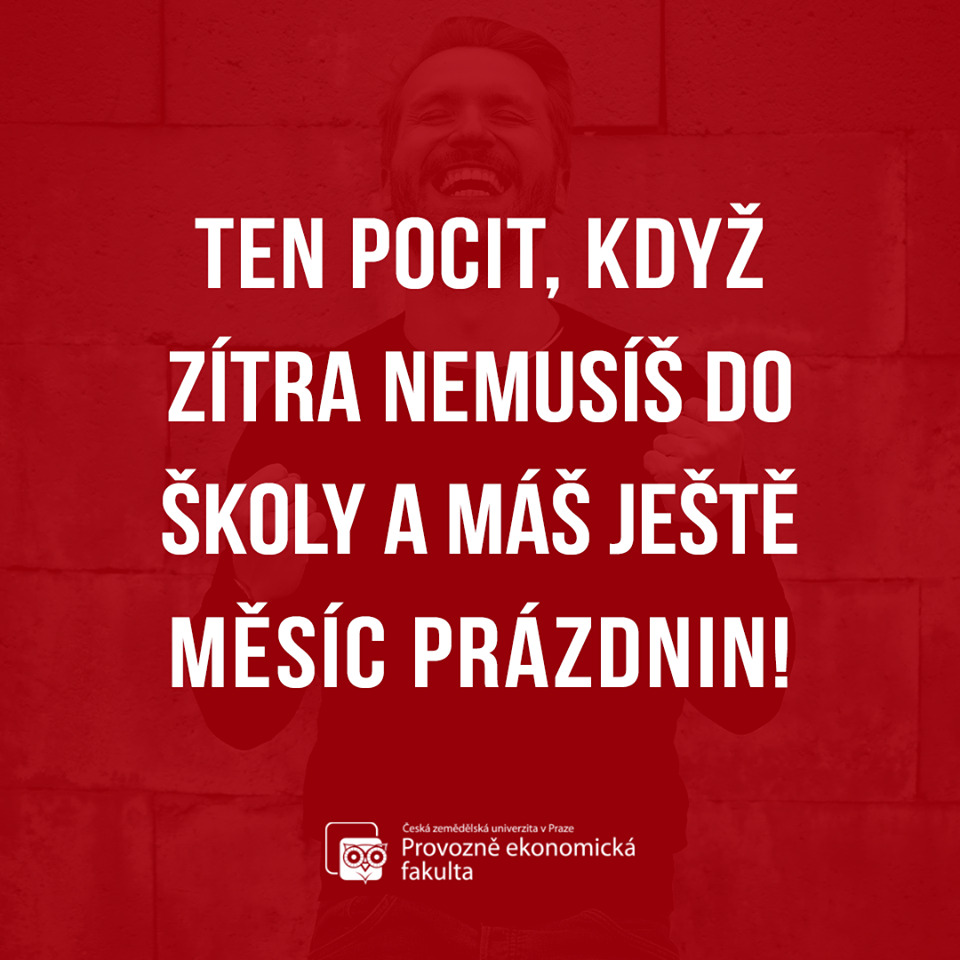 Ještě měsíc prázdnin