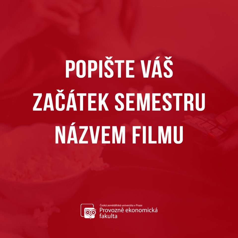 Začátek semestru názvem filmu