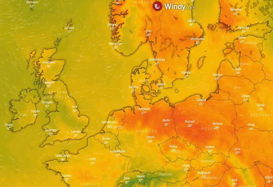 🌡 Jak na počasí na cestách - tip na prázdniny